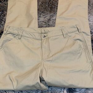 Carhartt WOMEN'S CANVAS WORK PANT - original FIT - RUGGED FLEX